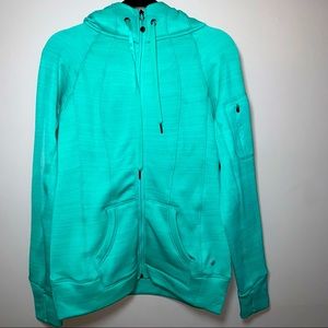 BRAND NEW 90 Degree By Reflex Jade Stripe Athletic Full Zip Jacket Size Medium